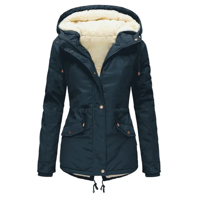 Elle | modieus gevoerde winterjas