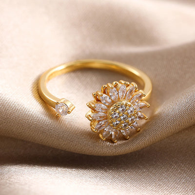 Kaila | Zonnebloem ring
