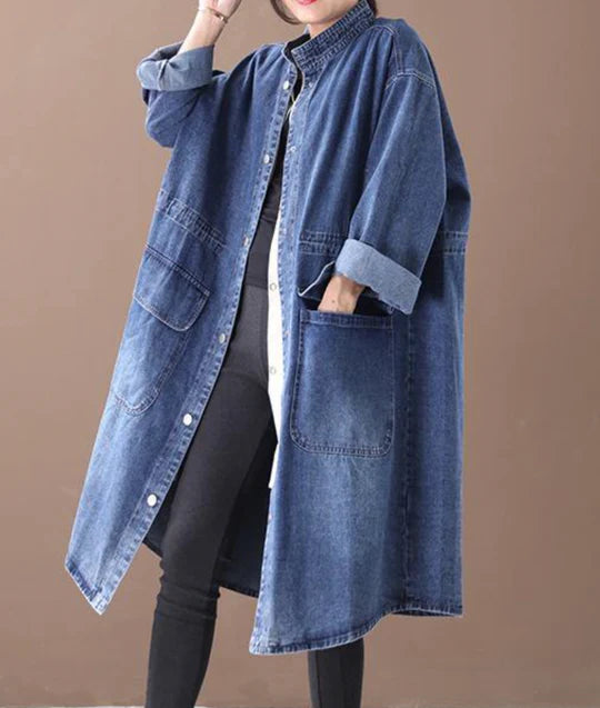 Frieda | Lange jas voor de herfst en winter