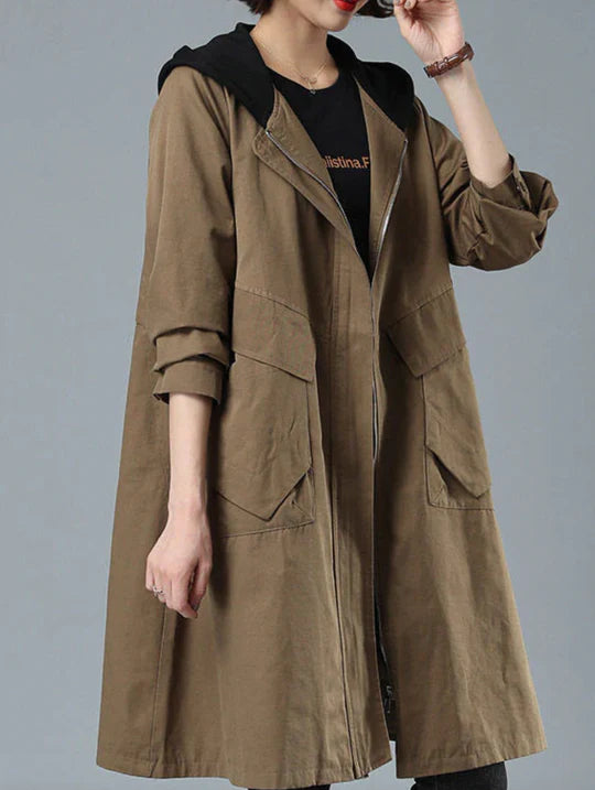 Milla | Warme lange jas voor herfst en winter