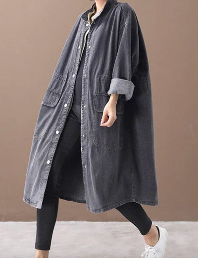 Frieda | Lange jas voor de herfst en winter