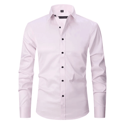 Benjamin | Ademend hoogelastisch antirimpel shirt