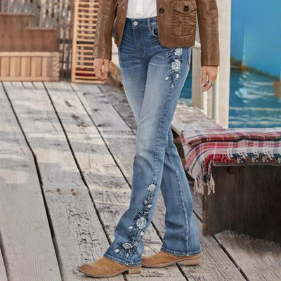 YVONNE | Denim Broek