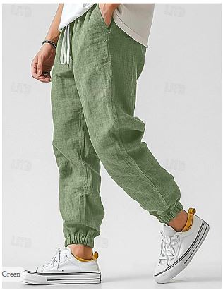 Maximiliaan | Heren Linnen Vrachtbroek voor Stijlvolle Zomerlook-2