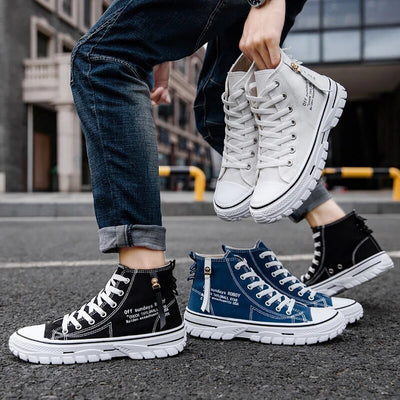Leon | Stijlvolle canvas schoenen