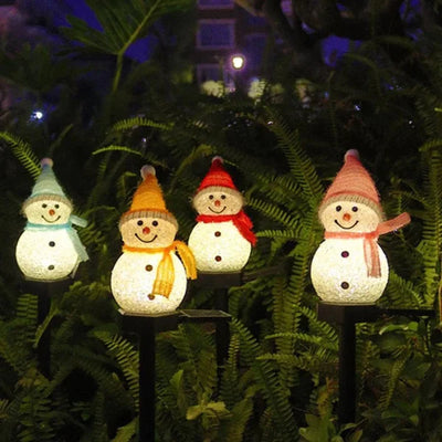 Ledsen | Zonne-energie Sneeuwpop Lamp (1+1 GRATIS)
