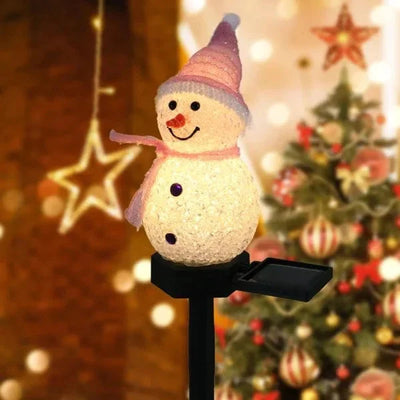 Ledsen | Zonne-energie Sneeuwpop Lamp (1+1 GRATIS)
