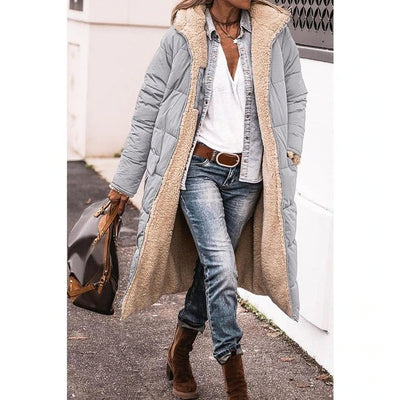 Sasha | Lange pluche jas