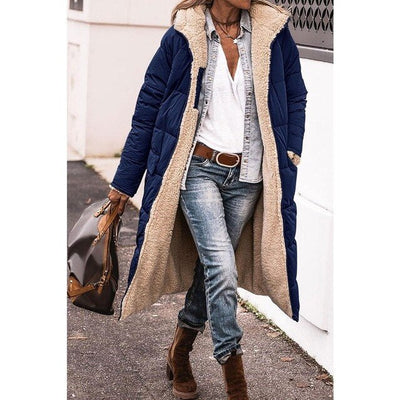 Sasha | Lange pluche jas