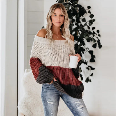 Lori | Losse Winter Gebreide Trui