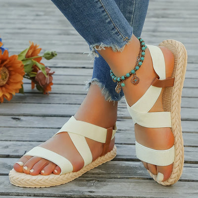 Isla | Platte sandalen met zachte zolen