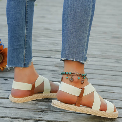 Isla | Platte sandalen met zachte zolen