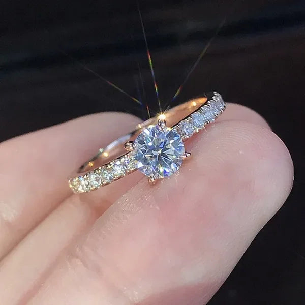 Delysia | Glimmende kristalring