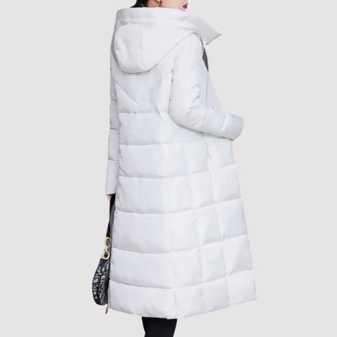 LEONA | Lange winterjas voor dames