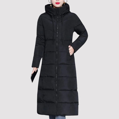 LEONA | Lange winterjas voor dames