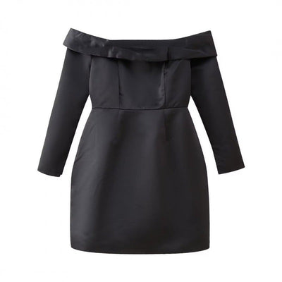 Eline | Zwarte Mini Jurk – Elegant, Flatterend & Perfect voor Feestjes 3