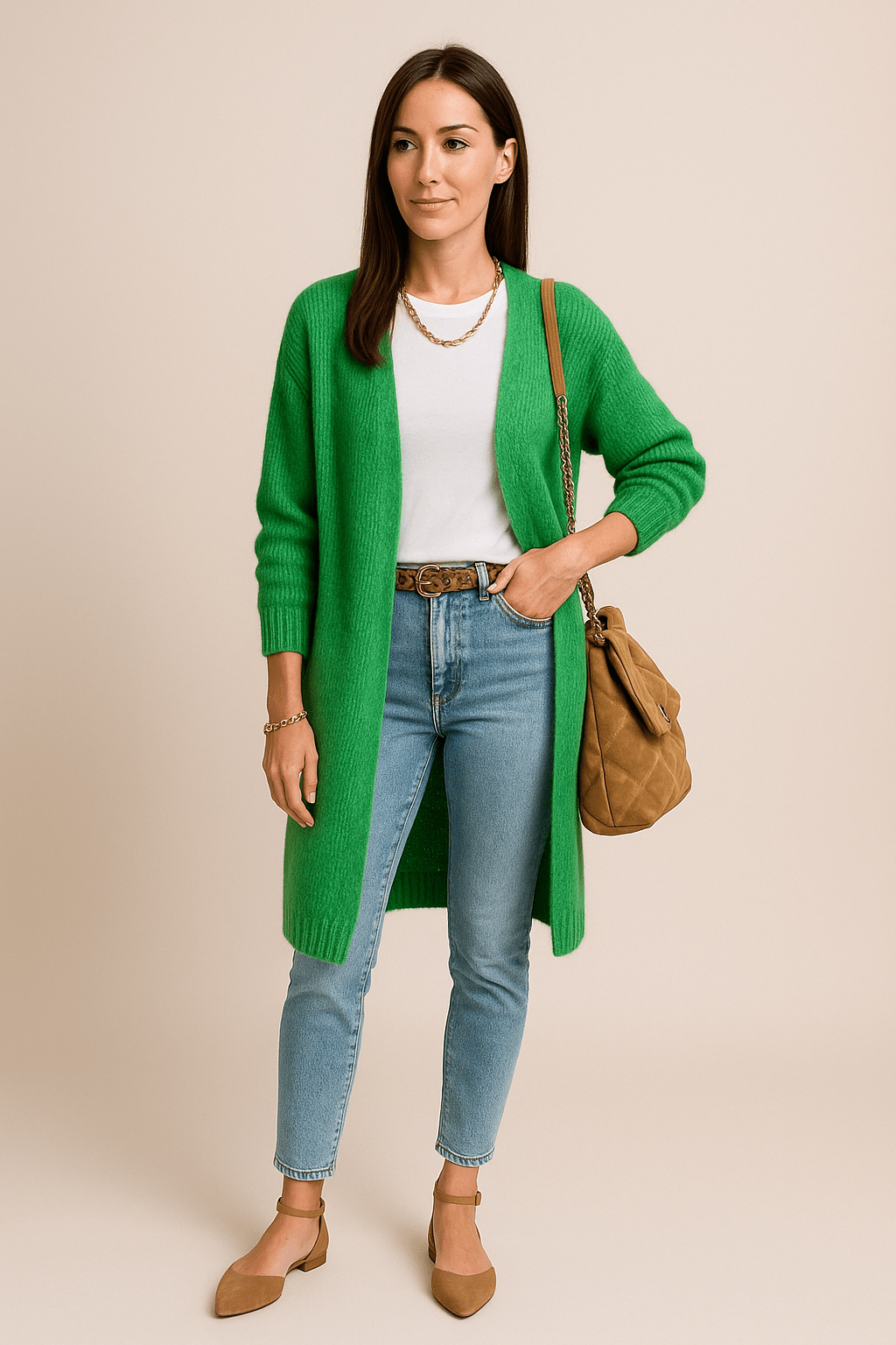 MINTLIMIT Bolero voor dames, bijgesneden vesten, open voorkant MINTLIMIT Bolero voor dames, bijgesneden vesten, open voorkant