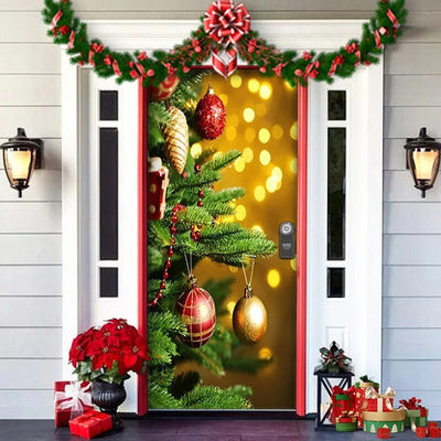 Kerst Ingang | Deurbedekking