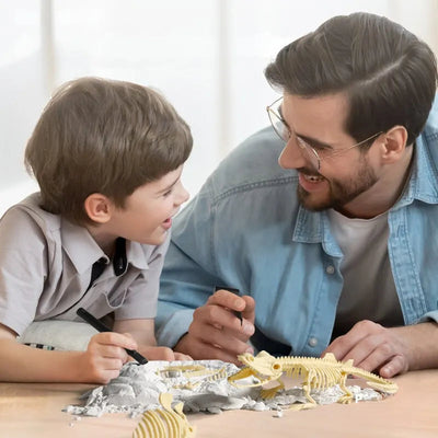 DinoLearn | Educatieve dinosaurus-fossielen-set