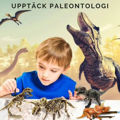 DinoLearn | Educatieve dinosaurus-fossielen-set