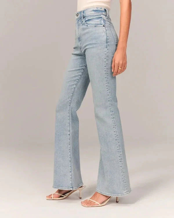 Jane | Hoge Taille Flare Broek