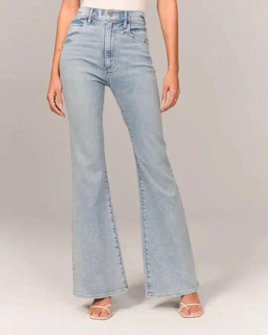 Jane | Hoge Taille Flare Broek