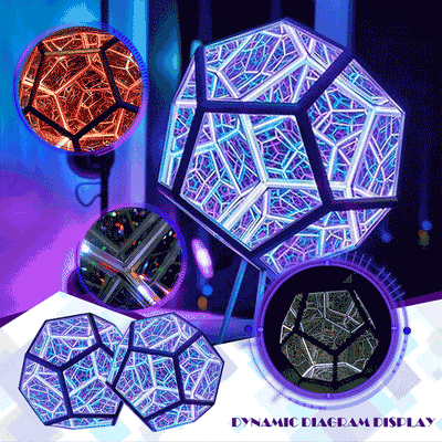 Prismatic glow | betoverende lamp met magisch kleurenspectrum