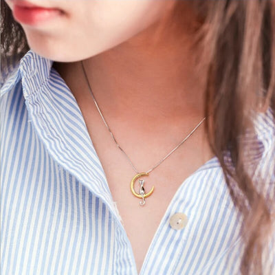 Moon | Fluister Ketting 1+1 GRATIS