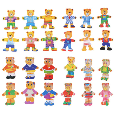Woods | Houten beren puzzel