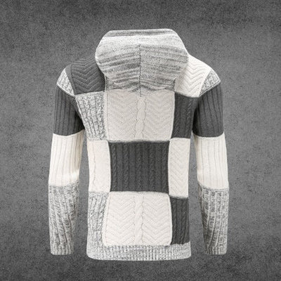 Leif | Moderne wollen hoodie voor heren