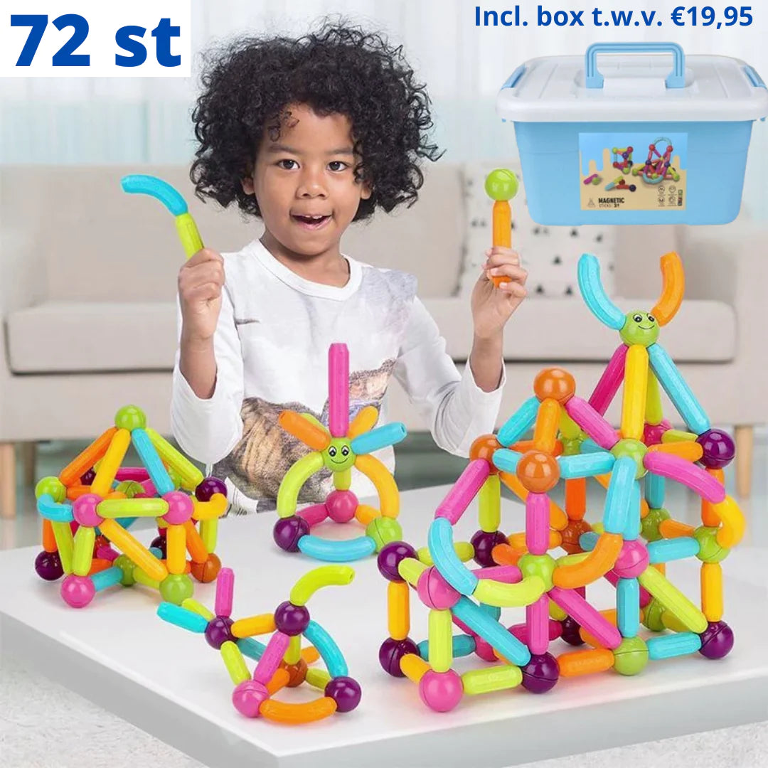 Magnetic Building Blocks | Educatieve Magnetisch Speelgoed