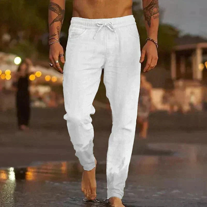 Orlando | Casual linnen broek