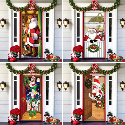 Kerst Ingang | Deurbedekking
