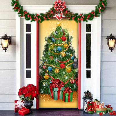 Kerst Ingang | Deurbedekking