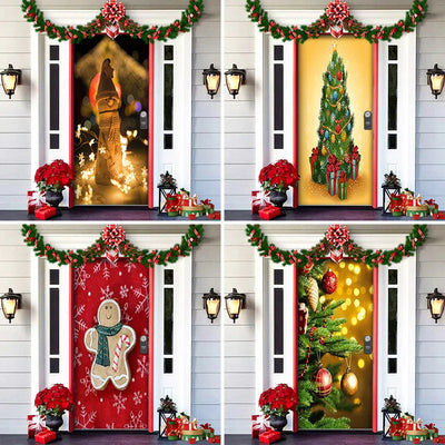 Kerst Ingang | Deurbedekking