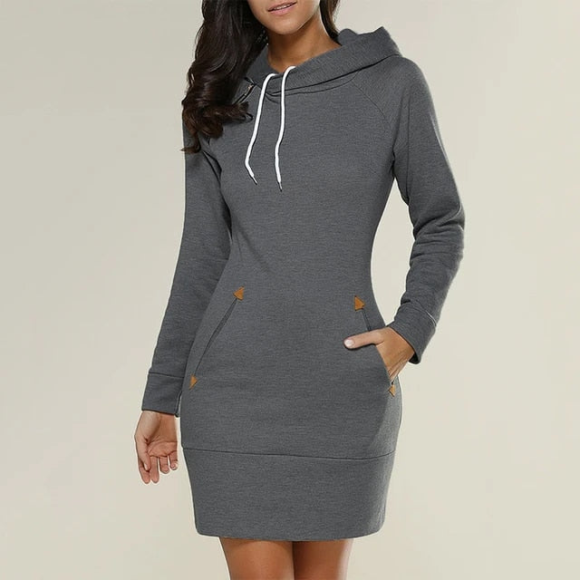 Lumina | Truienjurk met capuchon