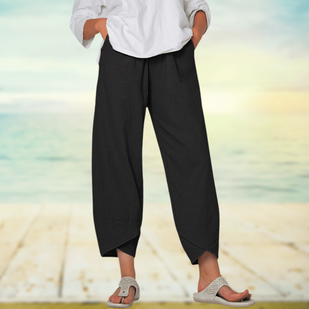 Ava | Comfortabele katoenen broek