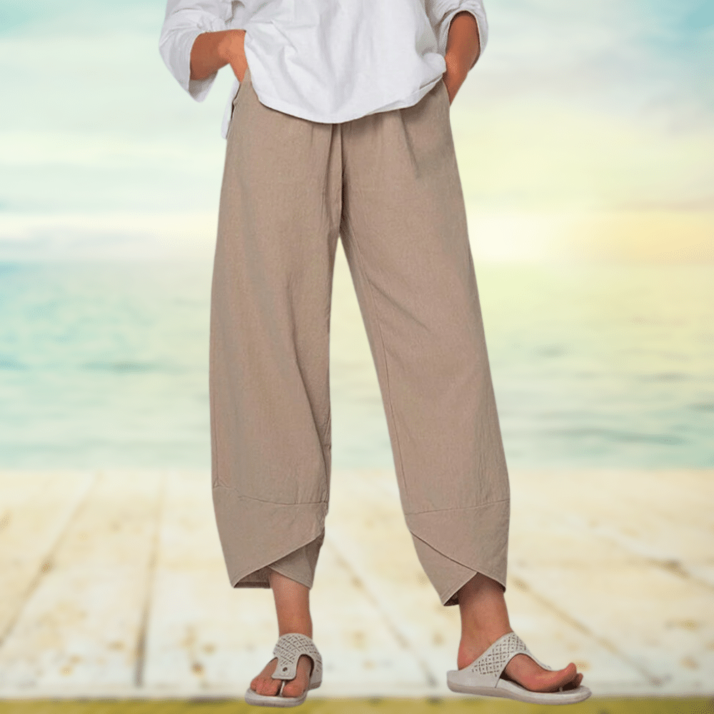 Ava | Comfortabele katoenen broek