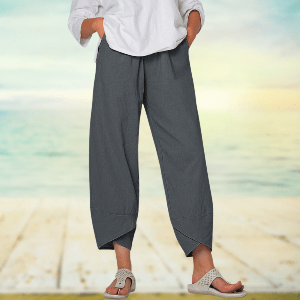 Ava | Comfortabele katoenen broek