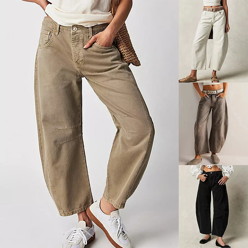 Laura | Broek met wijde snit