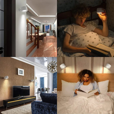 Luminite | Draadloze LED Wandlamp