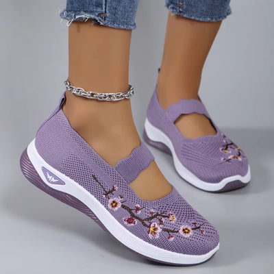 Sandrine | Stijlvolle ademende orthopedische schoenen