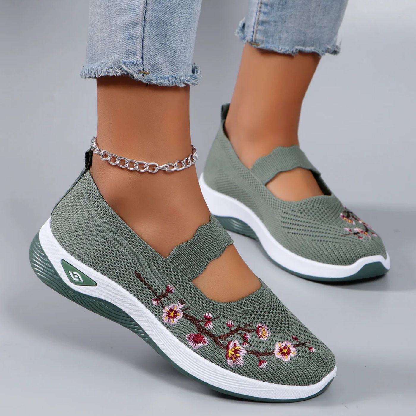 Sandrine | Stijlvolle ademende orthopedische schoenen