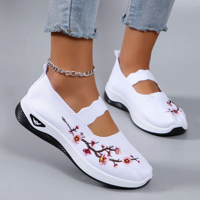 Sandrine | Stijlvolle ademende orthopedische schoenen