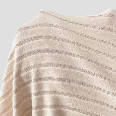 Luna | Loungewear Set Dames met V-Hals en Rechte Pijpen in Zachte Geribde Stof 5