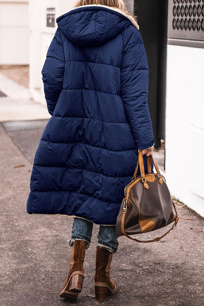 Sasha | Lange pluche jas