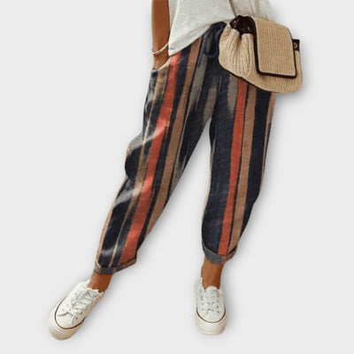Chloe | Comfortabele linnen broek