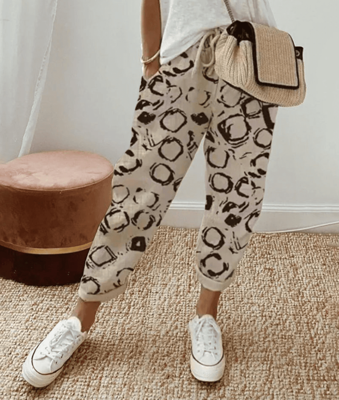 Emma | Elegante katoenen broek