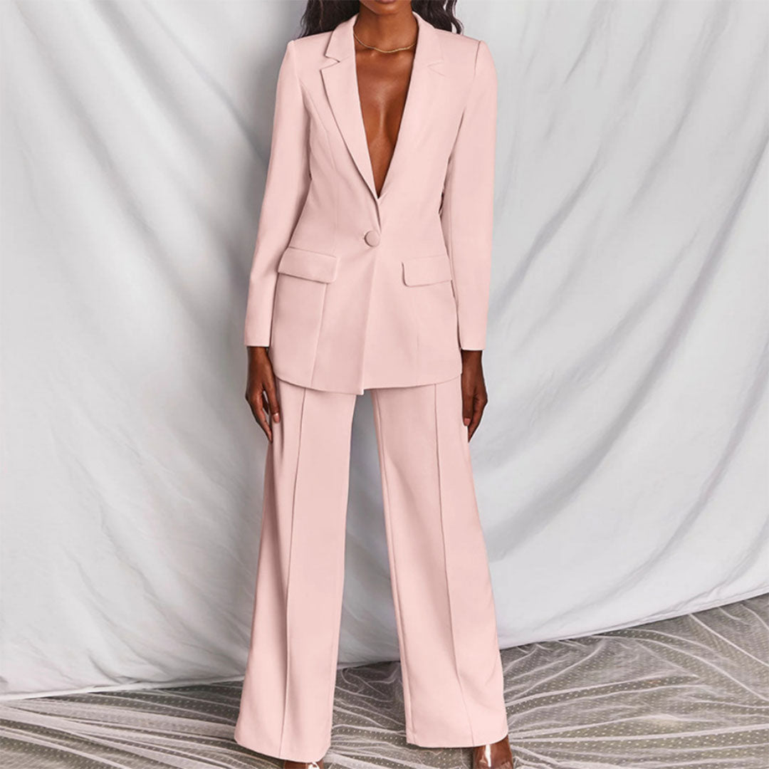 Lorel | Comfortabel blazer & broek set