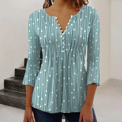 LISA | ELEGANTE V-HALS BLOUSE